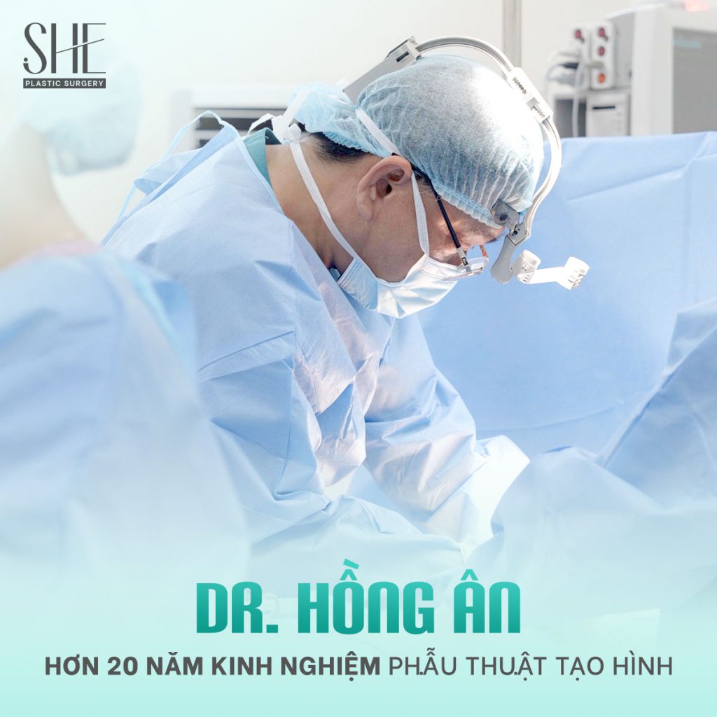 Bác sĩ Hồng Ân với hơn 20 năm kinh nghiệm trong phẫu thuật tạo hình