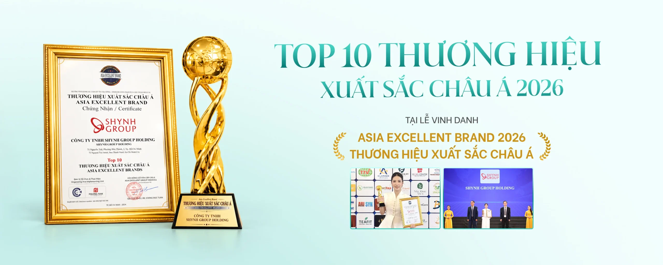 Top 10 thương hiệu xuất sắc châu Á